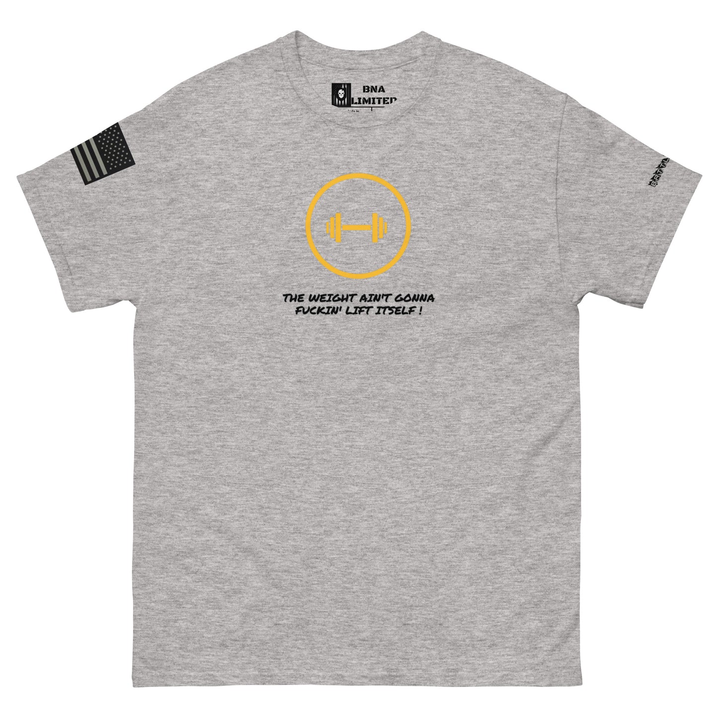 BNA LTD Dumbbell gym T shirt