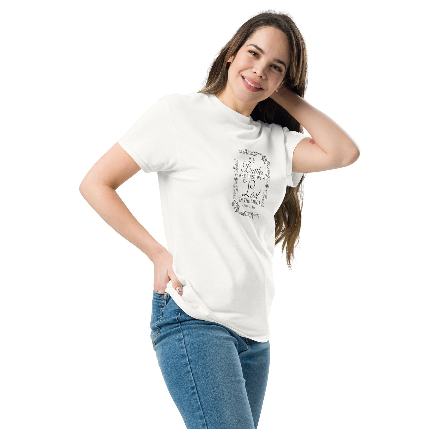Joan of Arc quote T-shirt