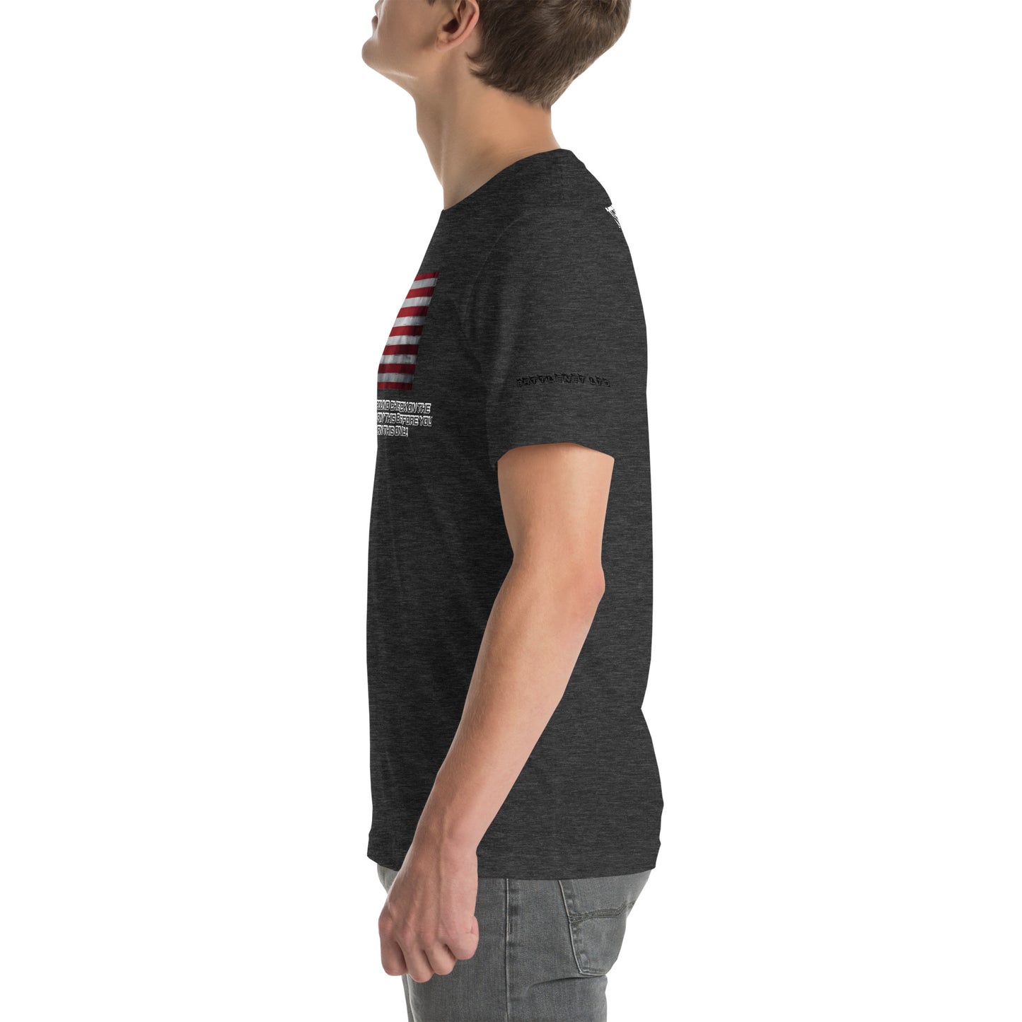 BNA LTD USA flag T shirt