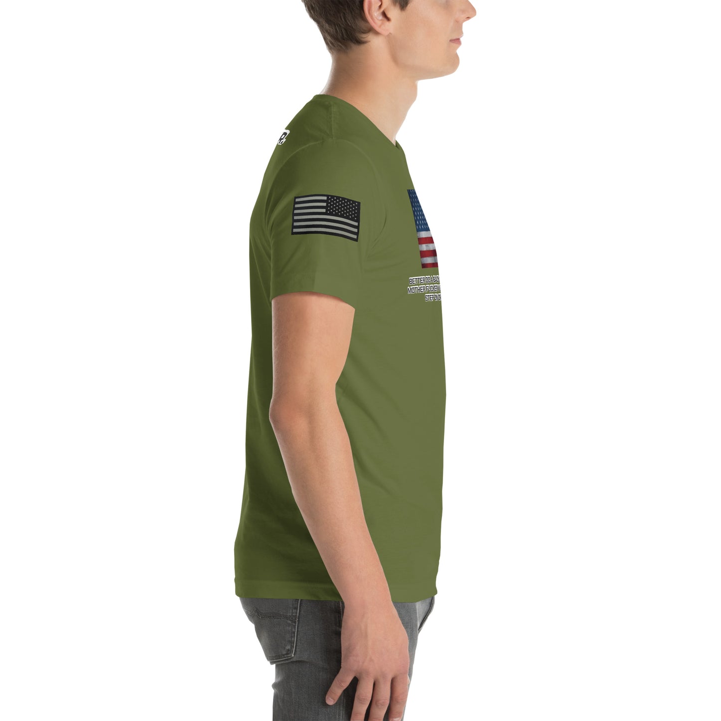 BNA LTD USA flag T shirt