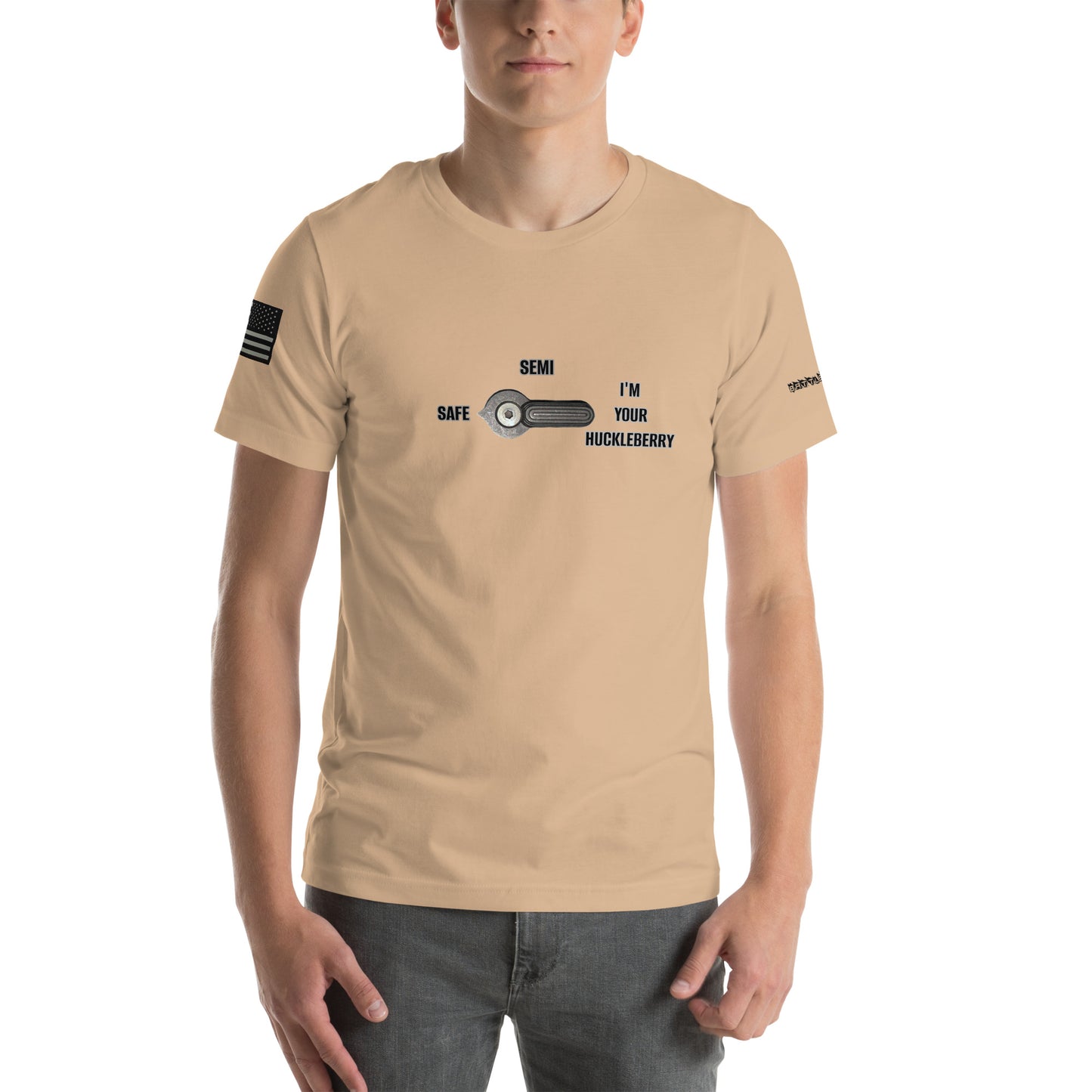 BNA LTD Rifle safety switch T shirt