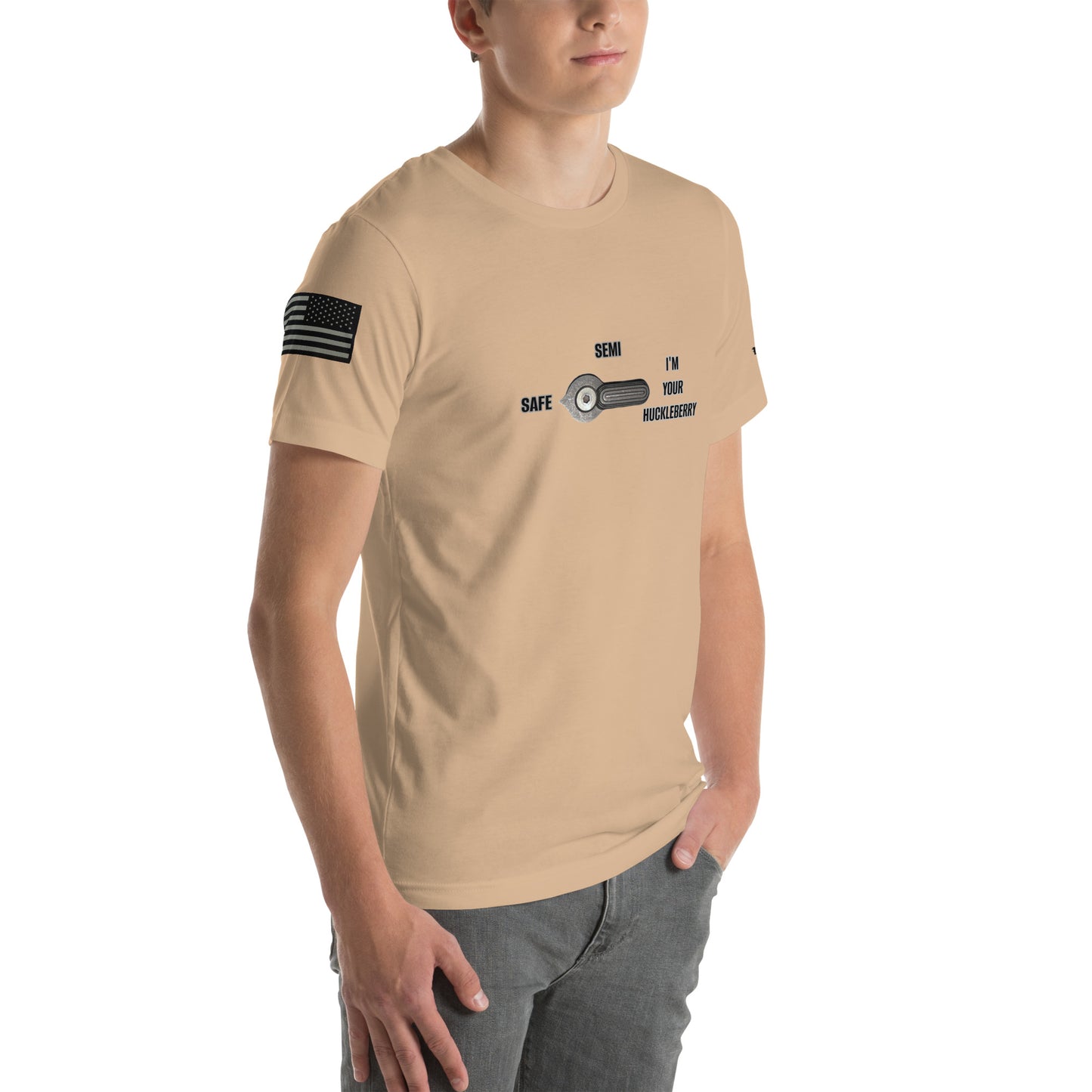 BNA LTD Rifle safety switch T shirt