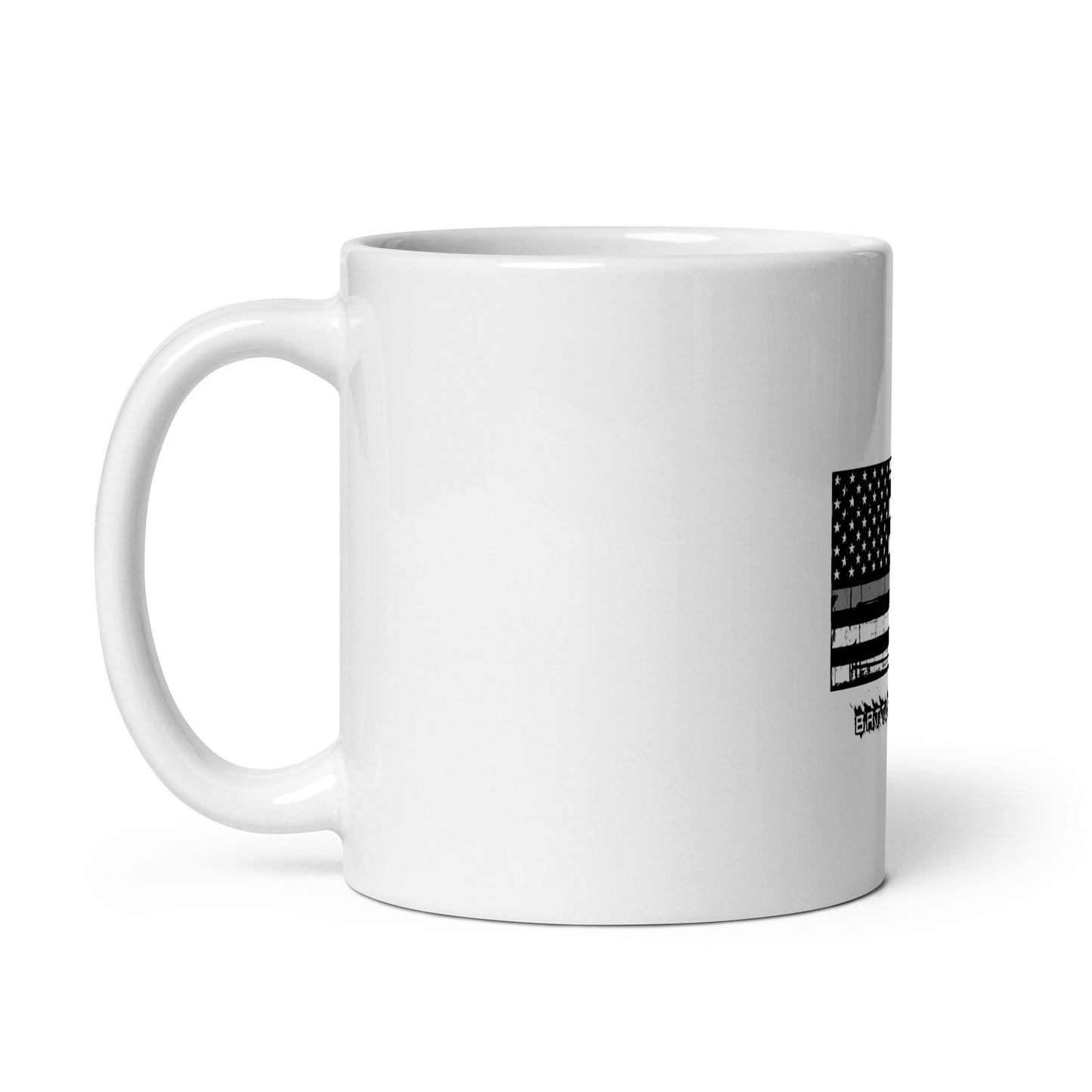 Thin Line CORRECTIONS White glossy mug