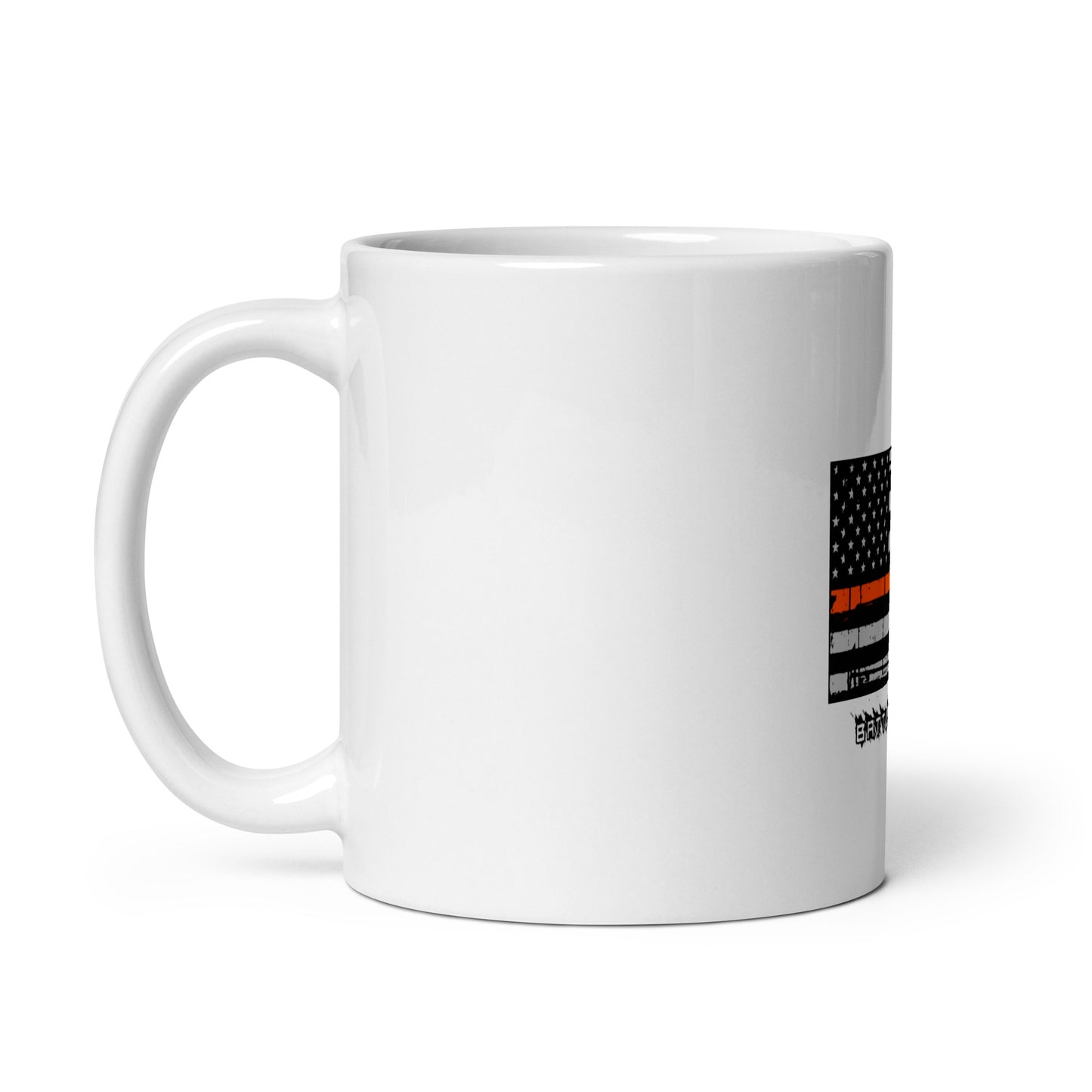 Thin Line SAR White glossy mug