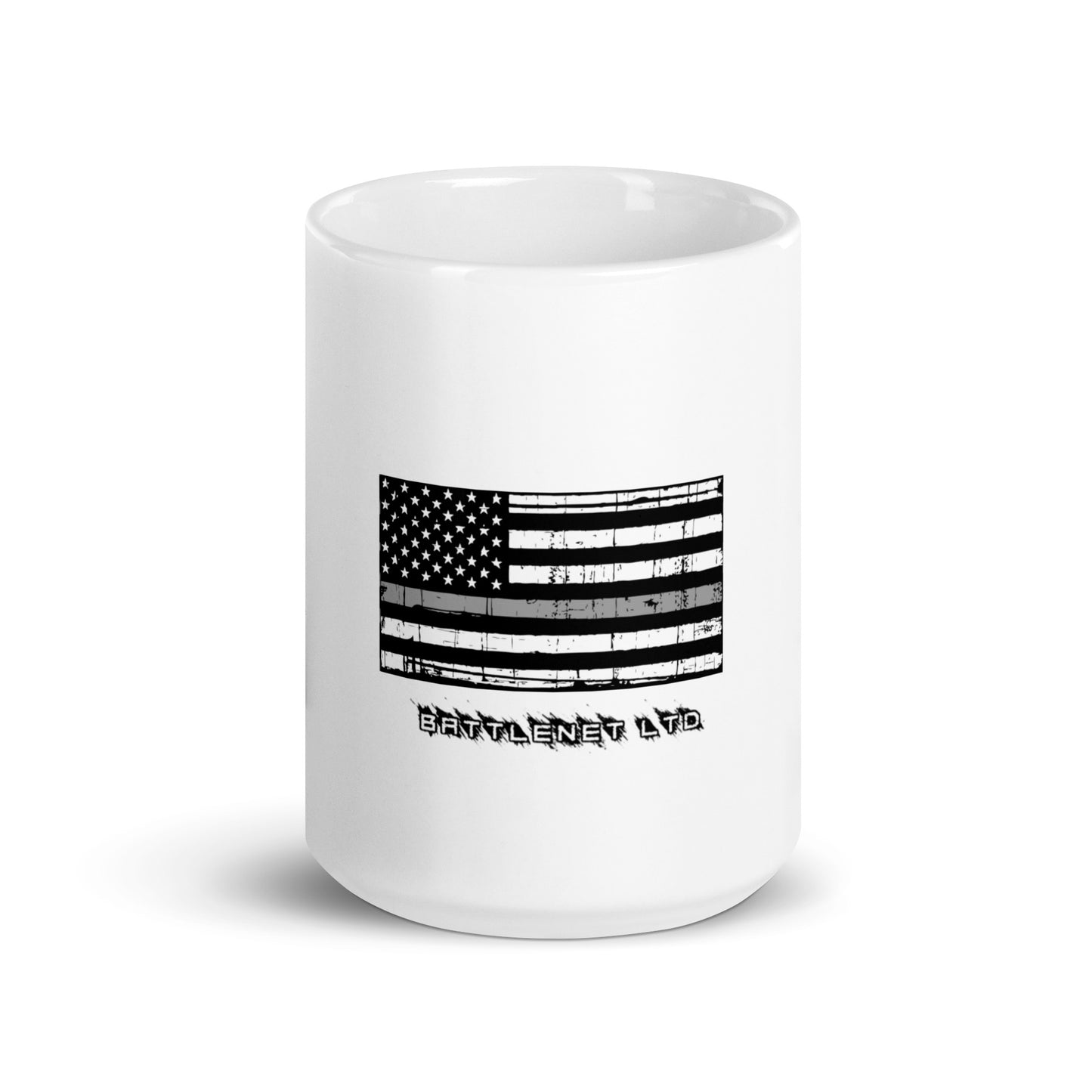 Thin Line CORRECTIONS White glossy mug