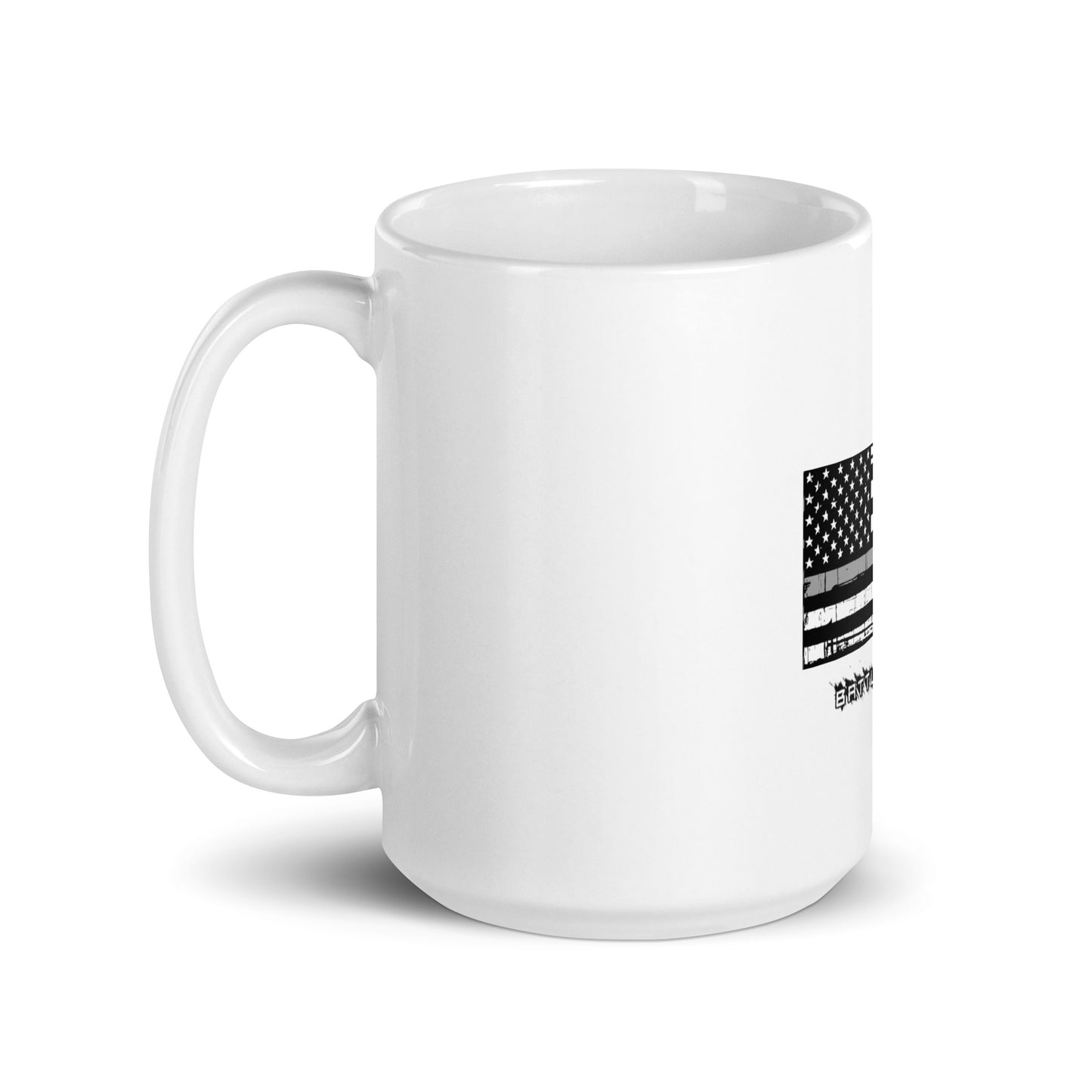 Thin Line CORRECTIONS White glossy mug