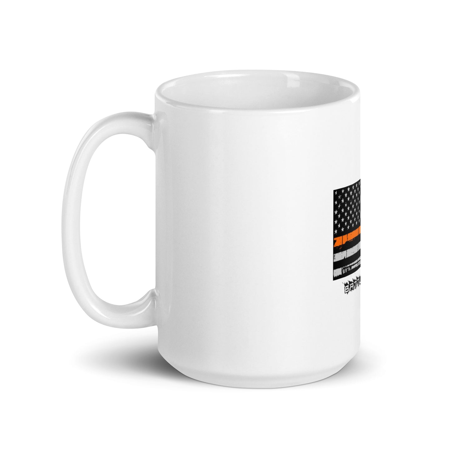 Thin Line SAR White glossy mug