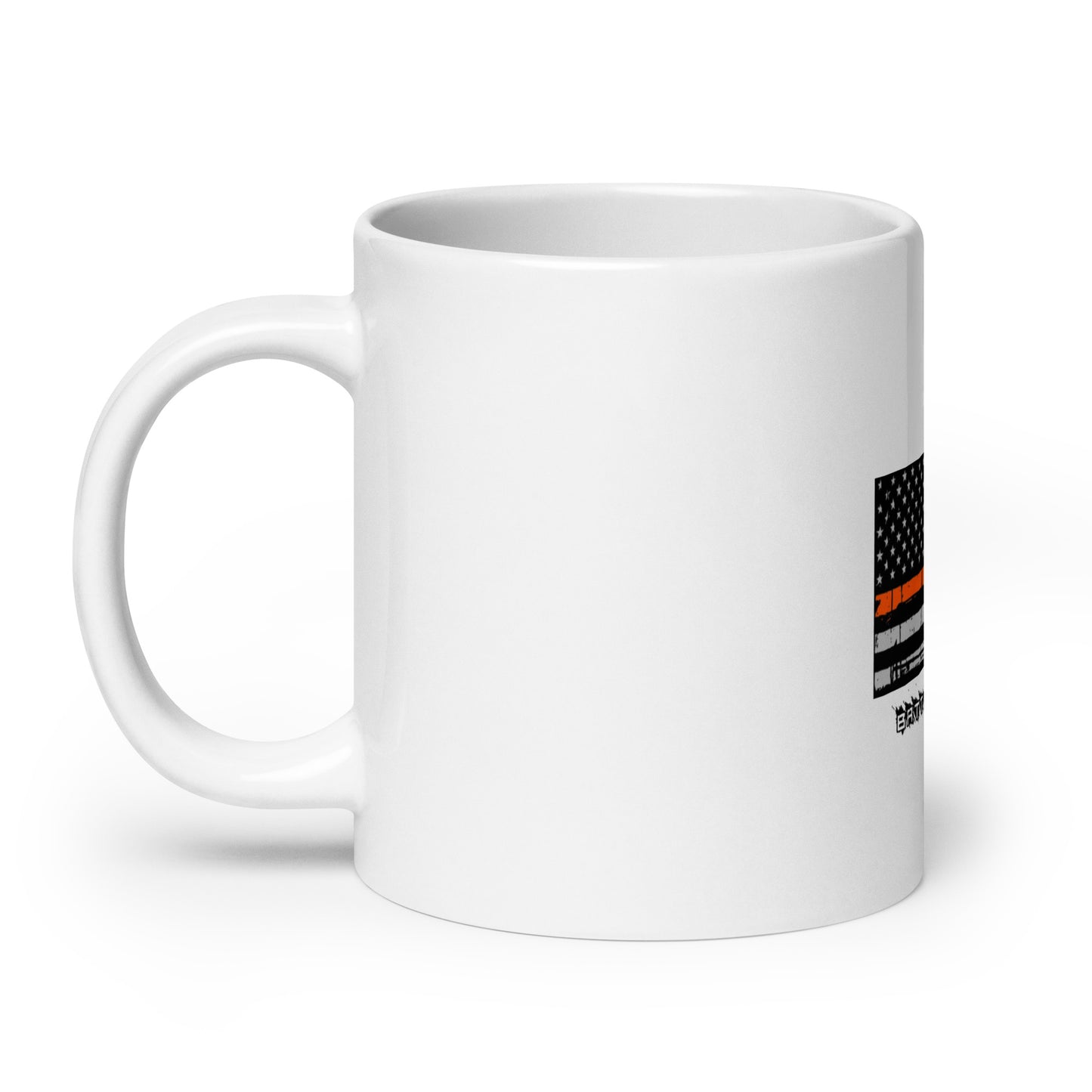 Thin Line SAR White glossy mug